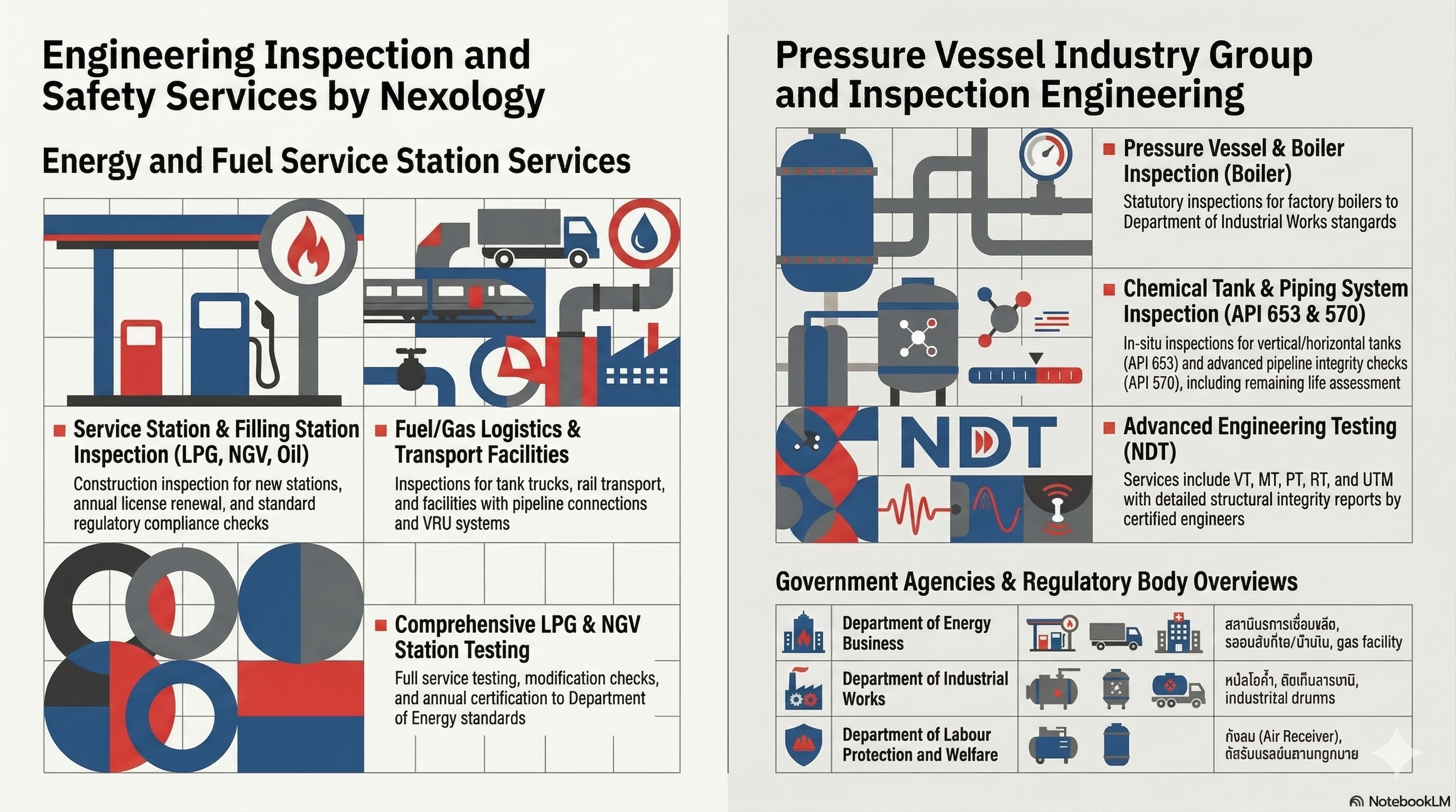 Nexology service overview infographic